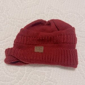 Red Winter Beanie